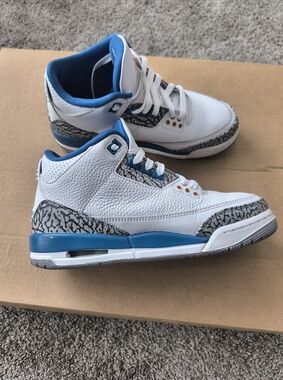 Air Jordan 3 "Washington Wizards" Size 6Y - 7.5W